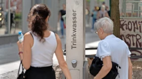 Wenn die SMS vor Gluthitze warnt