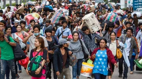 Hunderttausende verlassen Thailand