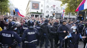 Krawalle bei Corona-Demo in Slowenien