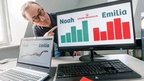 Emilia und Noah sind die beliebtesten Vornamen 2022