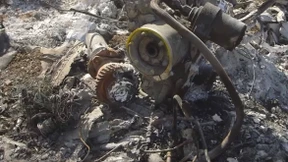 Erste Nahaufnahmen vom Absturzort