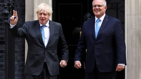 Johnson und Morrison einigen sich auf Freihandelsabkommen