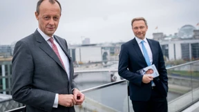 Kleine Sticheleien zwischen Lindner und Merz