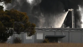 Giftige Rauchwolke über Melbourne