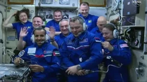 Großer Andrang auf der ISS