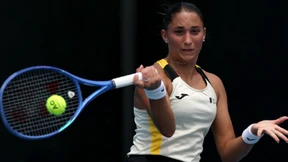 Tennisspielerin Panna Udvardy mit Waffen-Foto bedroht