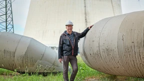 Betriebsratschef im Kraftwerksdenkmal