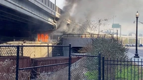 Feuer unweit des Kapitols ausgebrochen