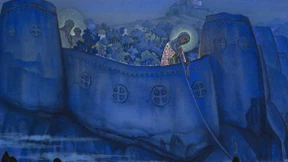 Die Madonna arbeitet