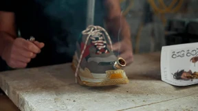 „Ist das eine Schuh-Bong?“ „Ja, natürlich“