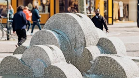 Sprudelndes, kühles Nass auf der Freßgass’