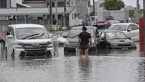 „Mawar“ sorgt für Überschwemmungen in Japan
