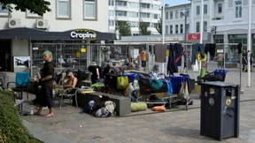 Ihr Protestcamp wird vorerst nicht geräumt