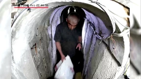 Israels Armee veröffentlicht Video zu Sinwars Tunnel-Versteck