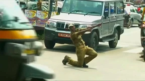Tanzen gegen das Verkehrschaos