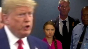 Thunberg und Trump und der zornige Blick