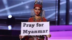 „Betet für Myanmar“