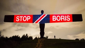 Botschaft an Johnson auf berühmtem Denkmal