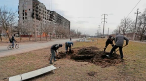 Eine Stadt wird ausradiert