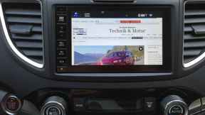Mit dem Honda ins Internet