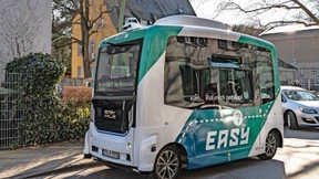 Alles easy: Busfahren ohne Fahrer in Frankfurt