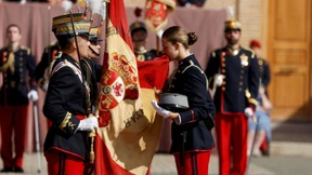 Kronprinzessin Leonor leistet Fahneneid