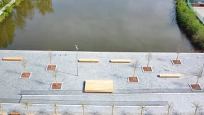 Eine Stadt auf dem Weg zu neuen Ufern