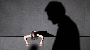 Der Vorsprung einer Schmerzensfrau