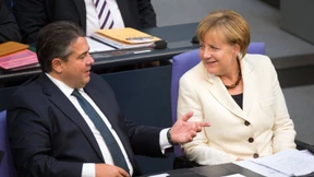 Politische Plauderrunde im Kanzleramt