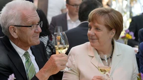 Bereitet Merkel mit Kretschmann Schwarz-Grün vor?