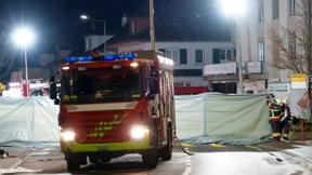 Auch im Bus kam es zum „Flashover“