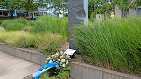Stele aus Stein für Juden aus Darmstadt