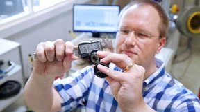 Mit Karacho übern Bordstein