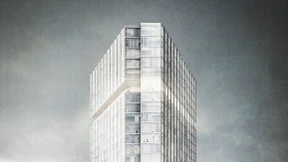 Hotelturm mit „Skyline Bar“ und „Beach Club“