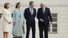 Dänisches Königspaar in Berlin empfangen