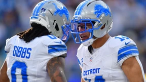 NFL-Star Amon-Ra St. Brown spielt mit Detroit Lions in Deutschland