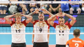 Fassungsloser Volleyballer