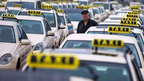 Nutzloser Taxiprotest