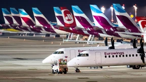 Eurowings startet Warnstreik in Düsseldorf