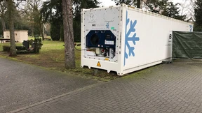 Friedhöfe erwägen präventiven Einsatz von Kühlcontainern