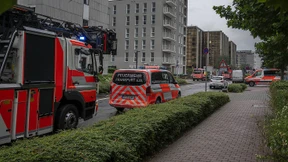 Brand in Frankfurter Hochhaus