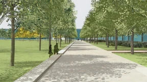 Lob für neu geplanten Europagarten