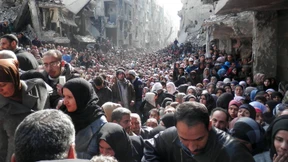 Fast eine Millionen Syrer unter Belagerung