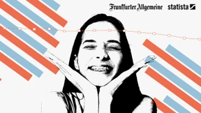 Mädchen reicher Eltern bekommen die geradesten Zähne