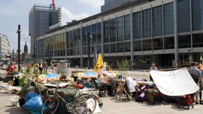 Neues Lager ohne Zelte