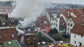Brand in Esslinger Wohnhaus – zwei Tote