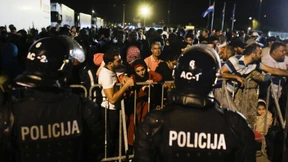 Chaos an den Balkangrenzen