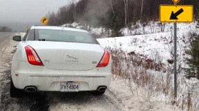 Champagner zum Vierzylinder und alle Pfoten am Boden