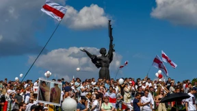 „Gegen den Trash von Lukaschenka“