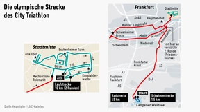 Mann beißt und tritt Polizisten bei City-Triathlon